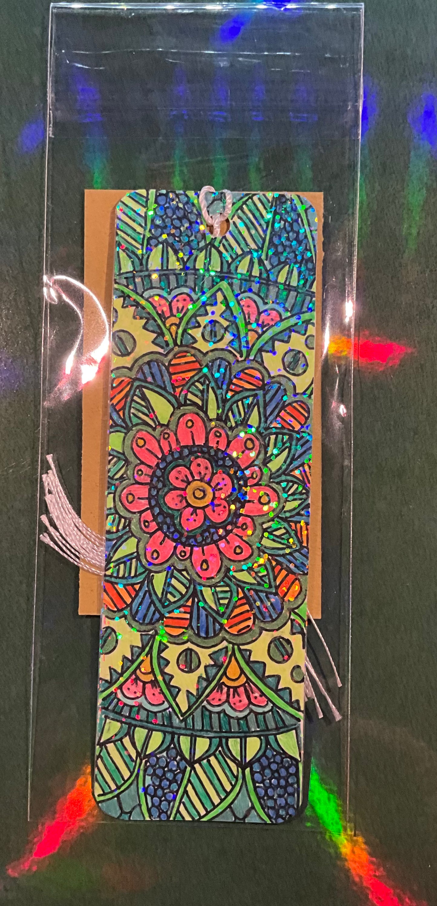 Mandala Bookmarks, Laminated