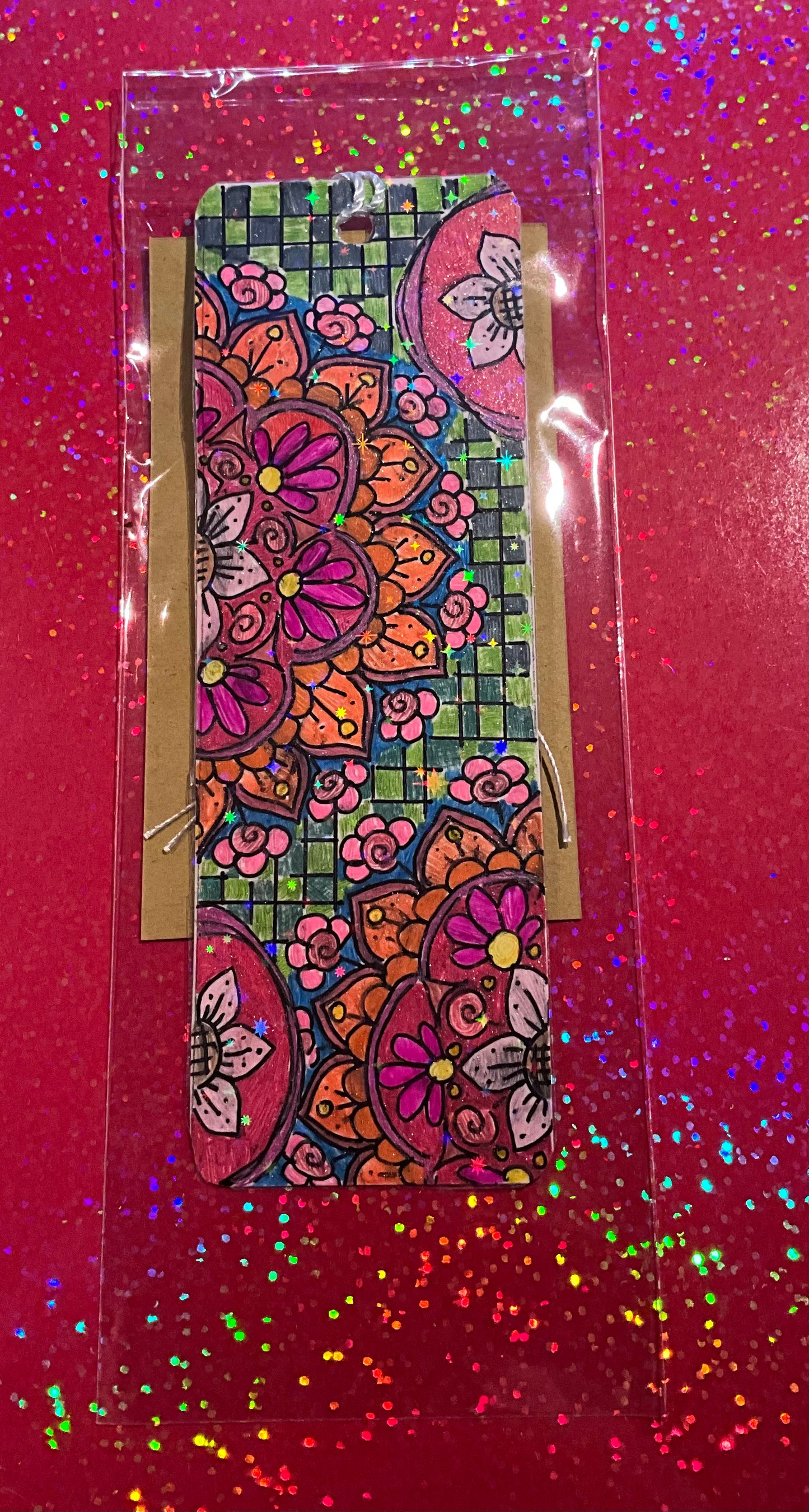 Mandala Bookmarks, Laminated