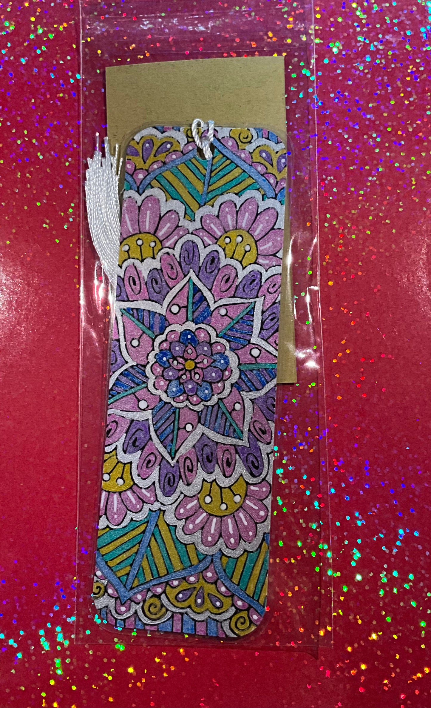 Mandala Bookmarks, Laminated