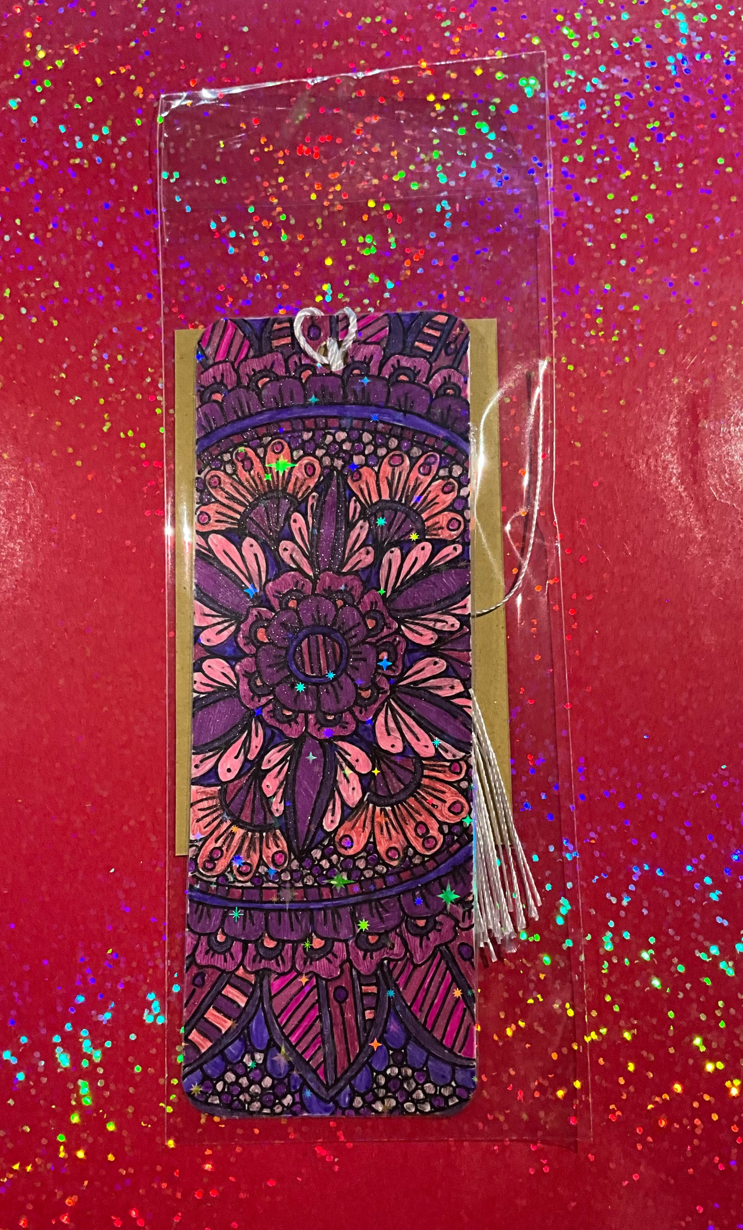Mandala Bookmarks, Laminated