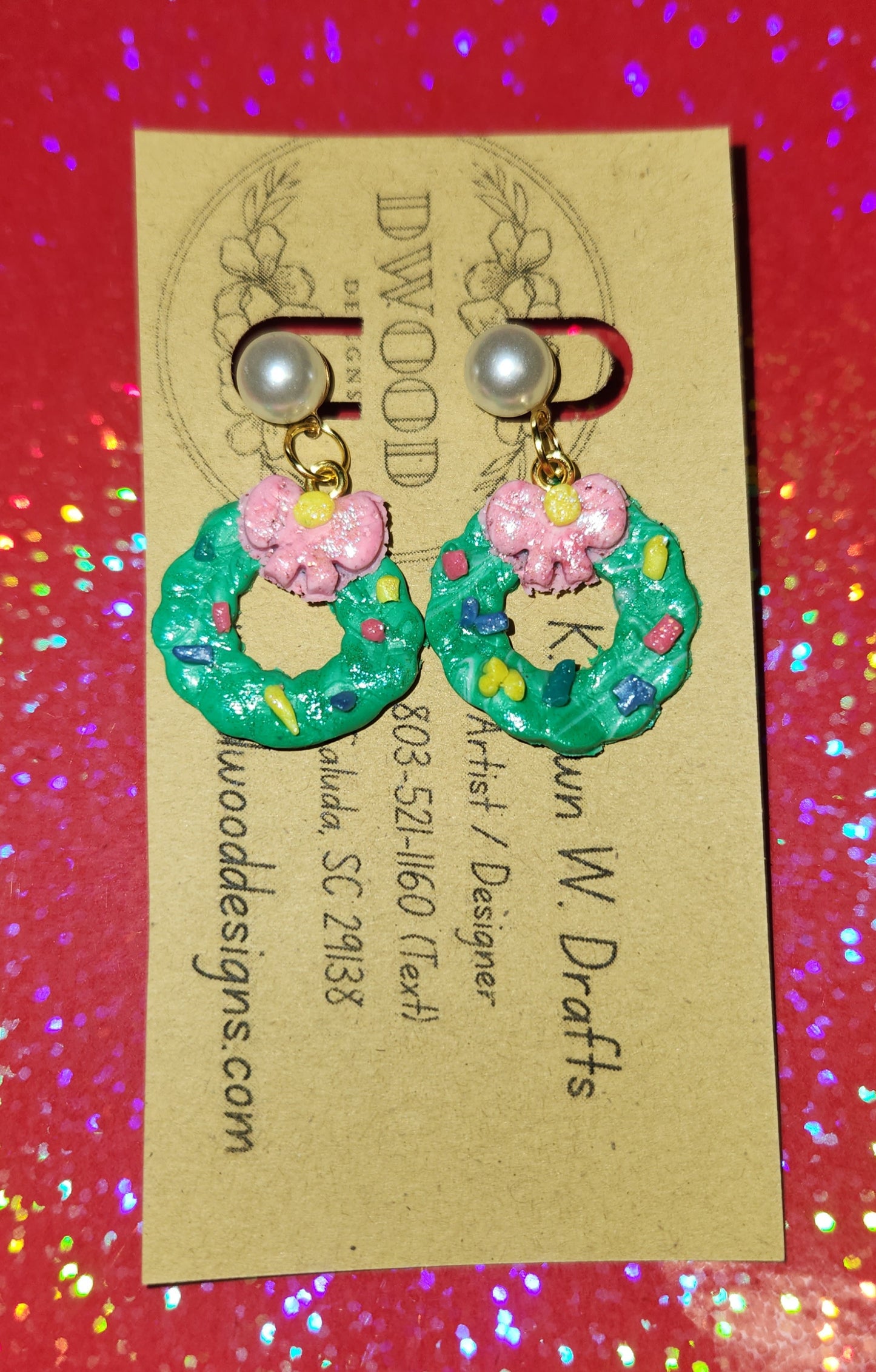 Little Chrismas Wreath clary earnings